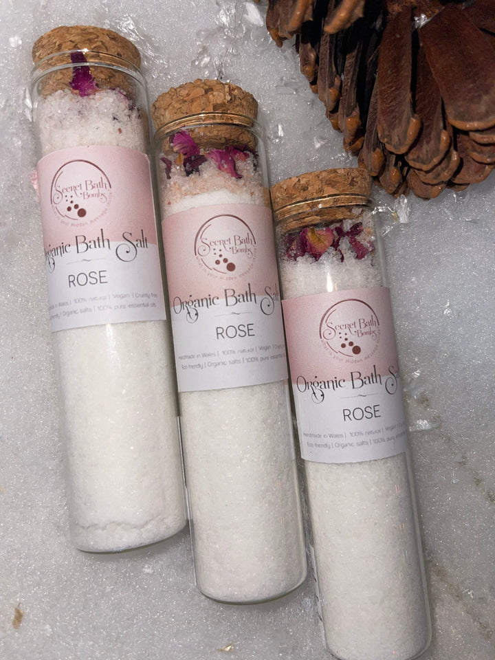 Organic Rose Bath Salts